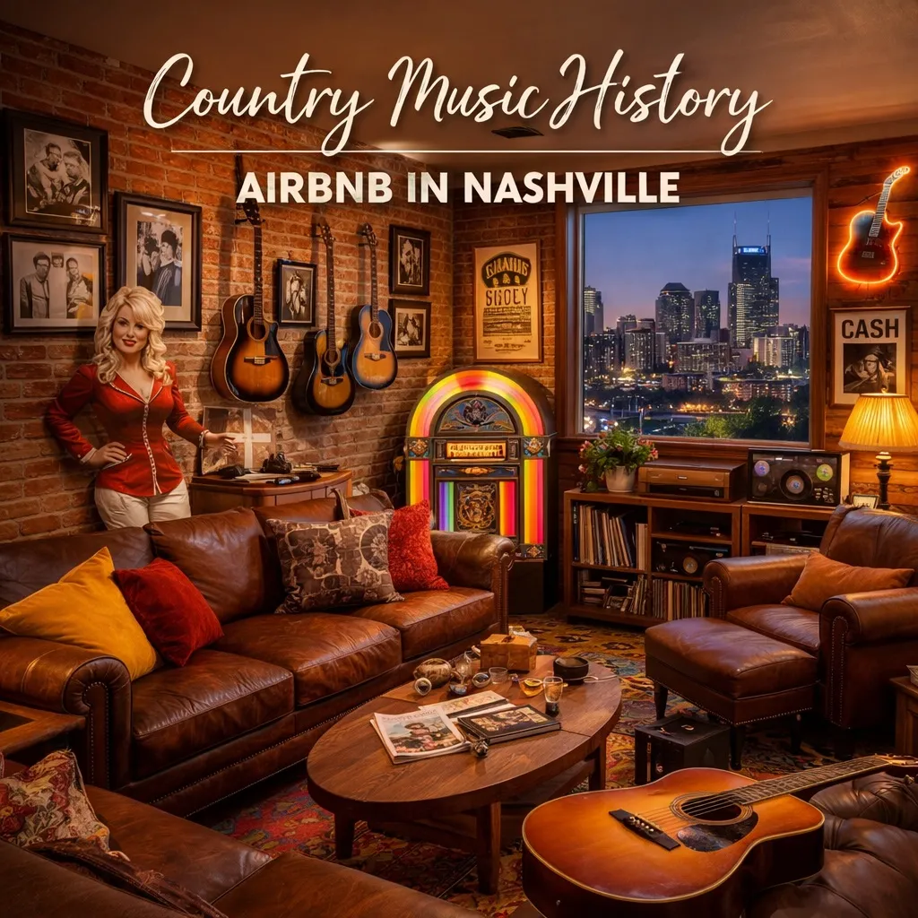 What Makes a Nashville Music-Themed Rental Historically Authentic for International Travelers?