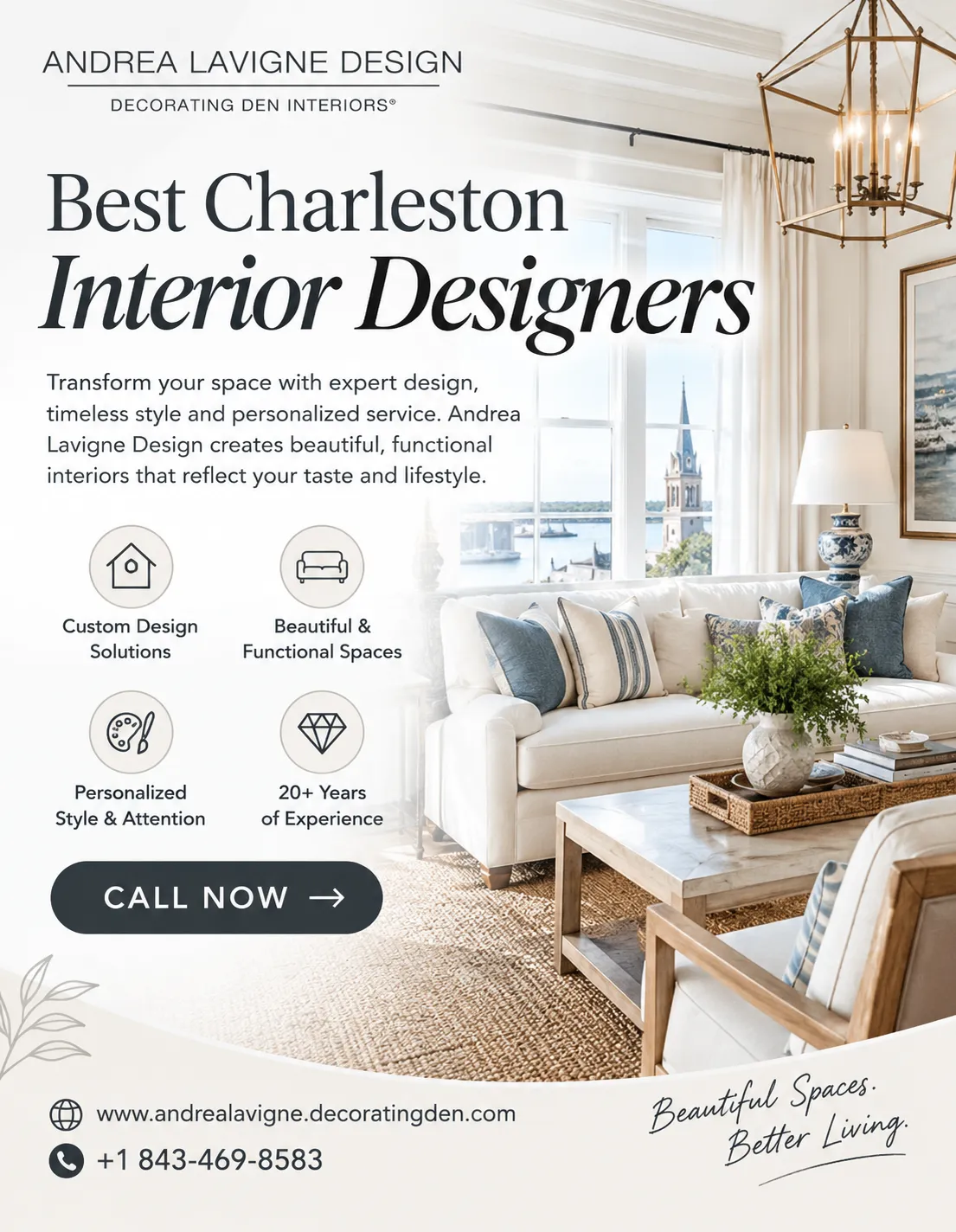 Best Charleston Interior Designers | Andrea Lavigne Design
