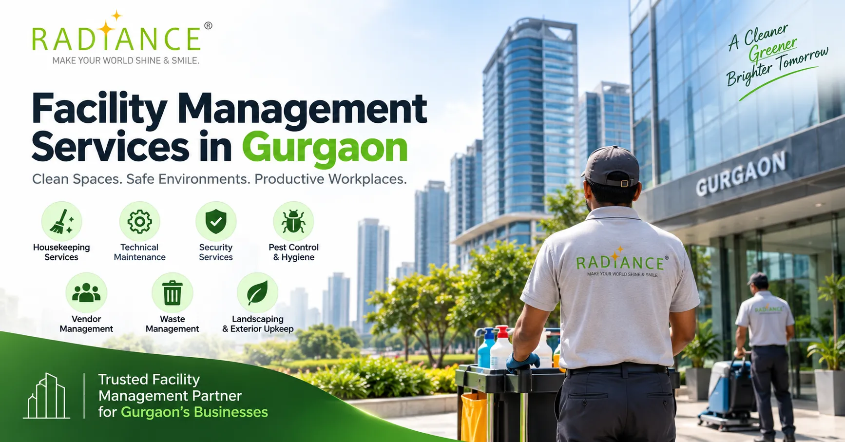 How Facility Management Solutions in Gurgaon Are Reshaping Commercial Property Upkeep