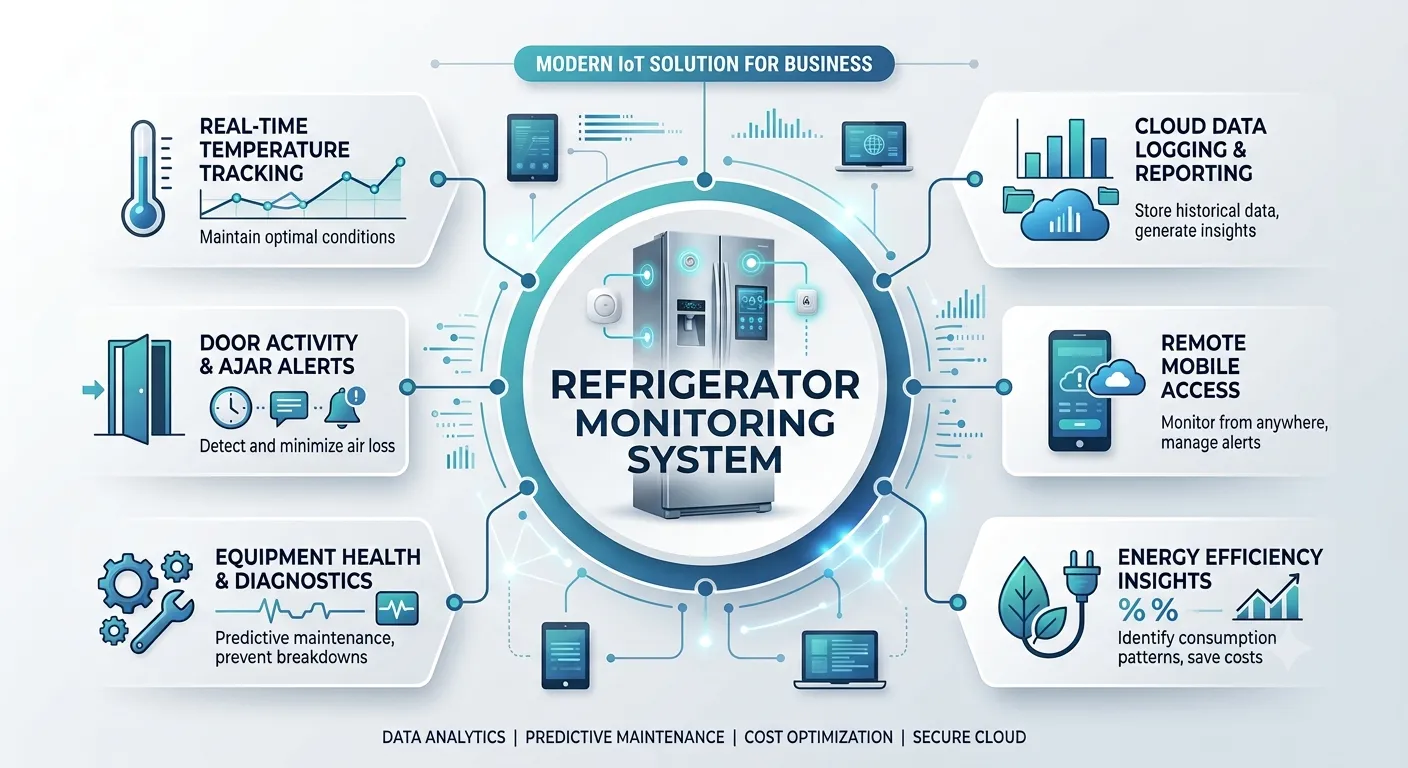Refrigerator Monitoring System in Saudi Arabia: The Smart Way to Protect Cold Chain Integrity