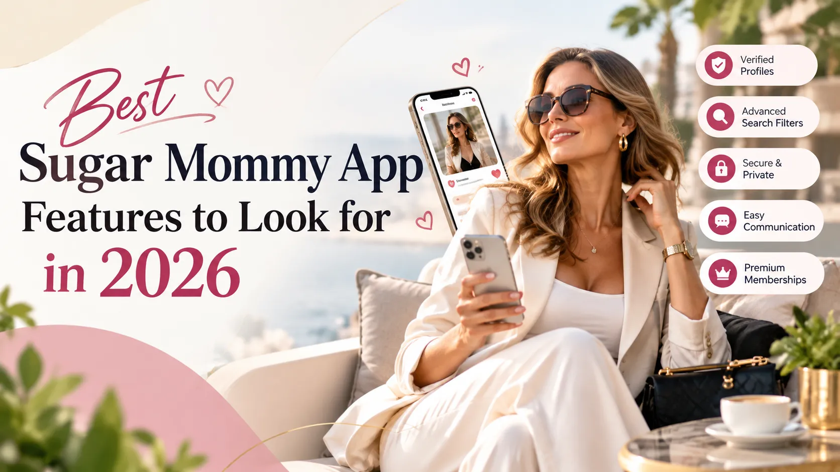 Best Sugar Mommy App Features to Look for in 2026