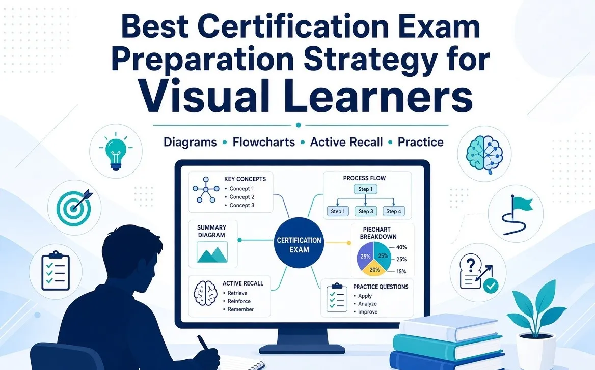 Best Certification Exam Preparation Strategy for Visual Learners