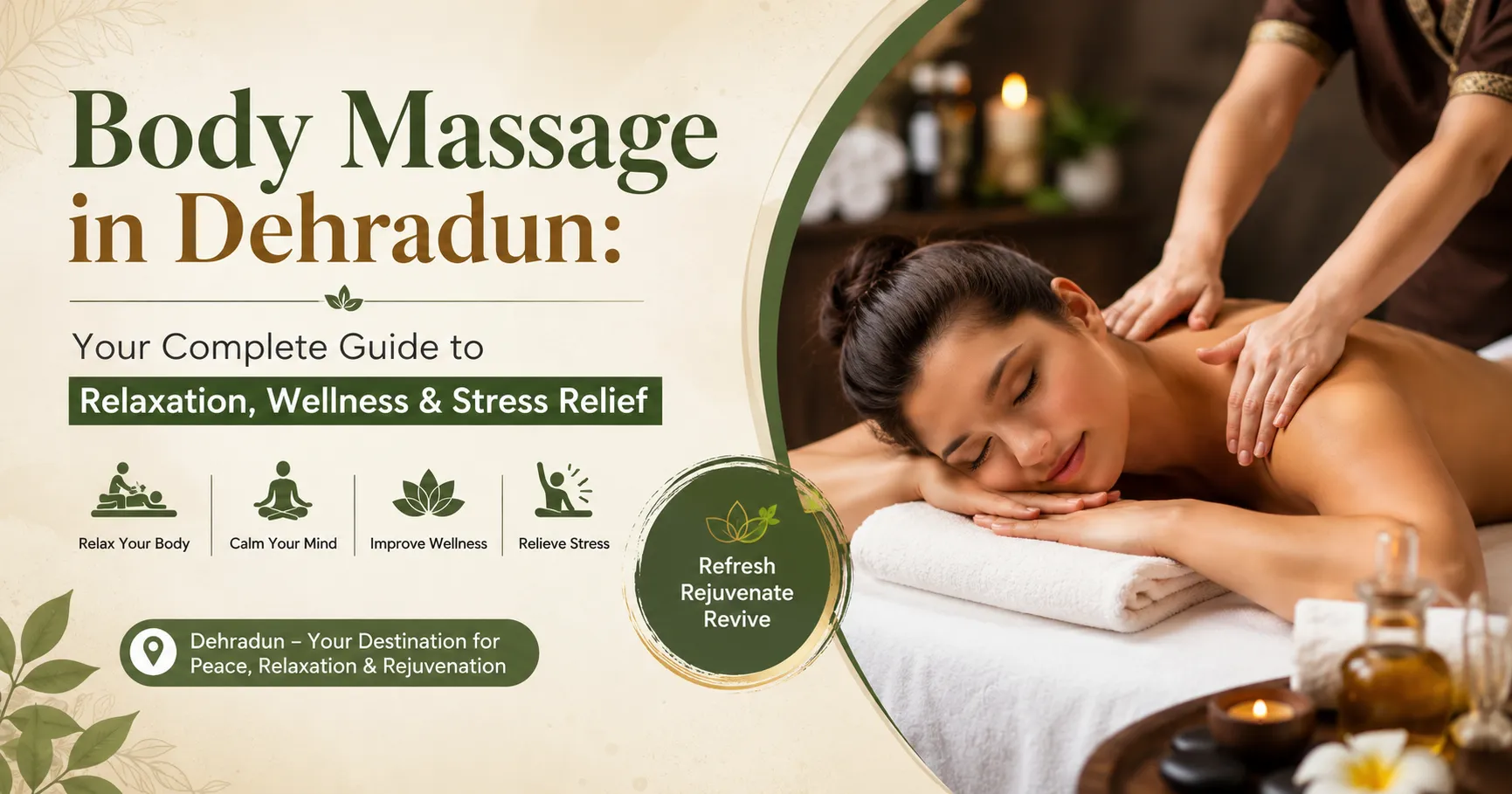 How Body Massage in Dehradun Can Help You Sleep Better