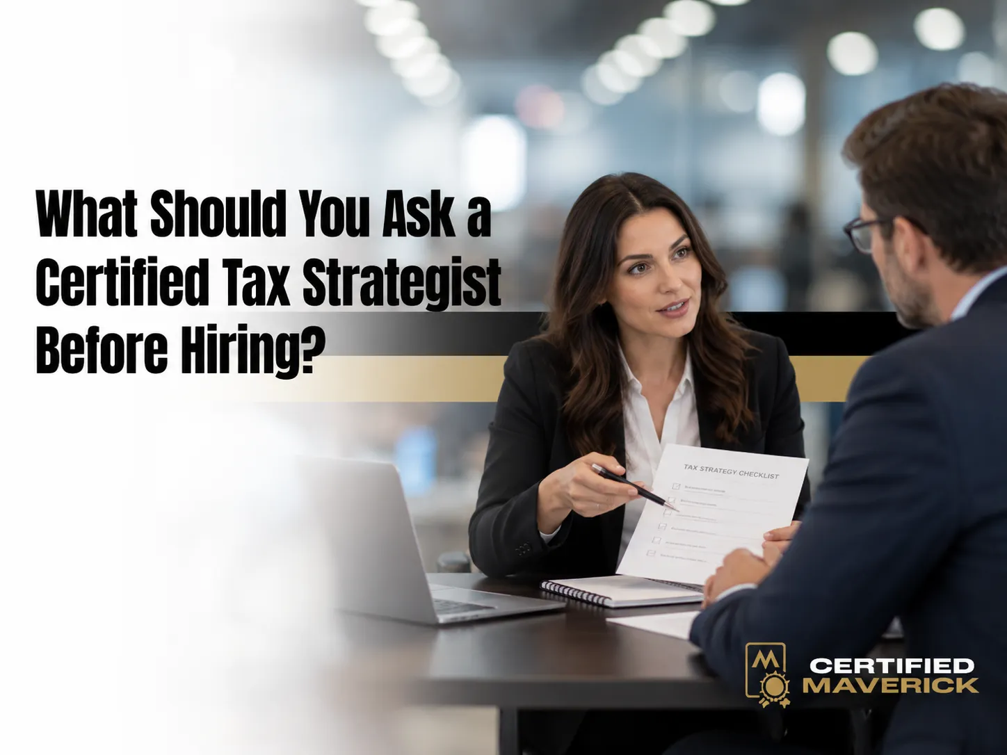 What Should You Ask a Certified Tax Strategist Before Hiring?
