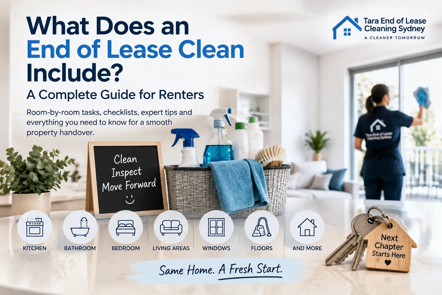 What Does an End of Lease Clean Include? A Complete Overview for a Smooth Property Handover