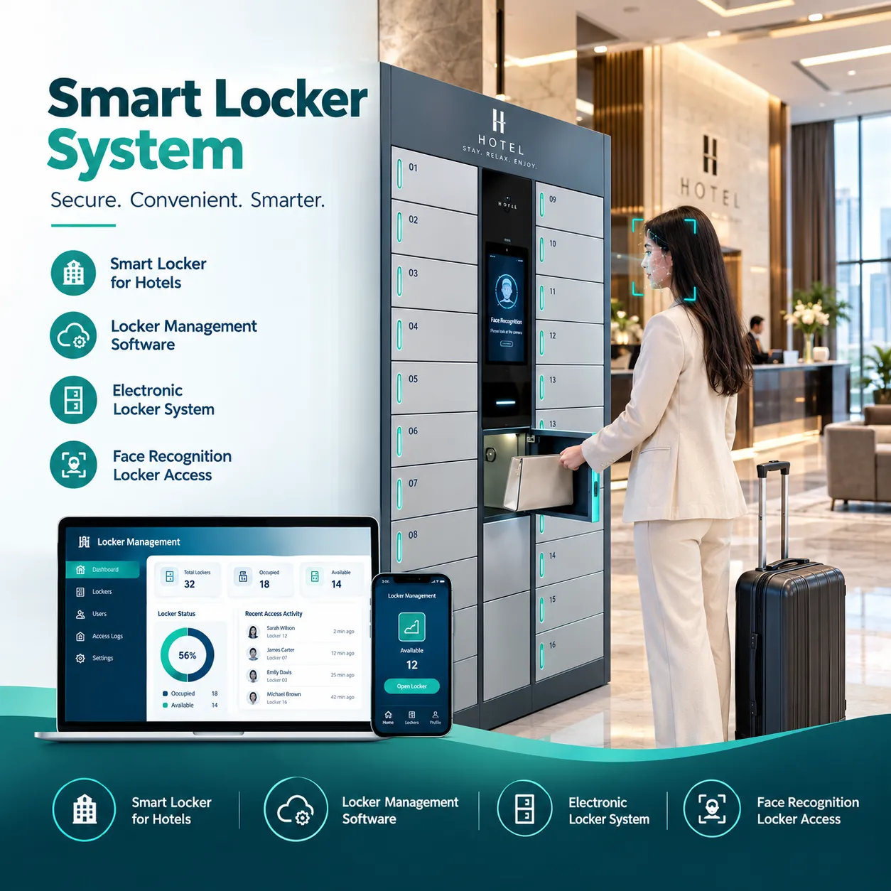 Smart Locker Systems in KSA: The Future of Secure Storage and Smart Deliveries