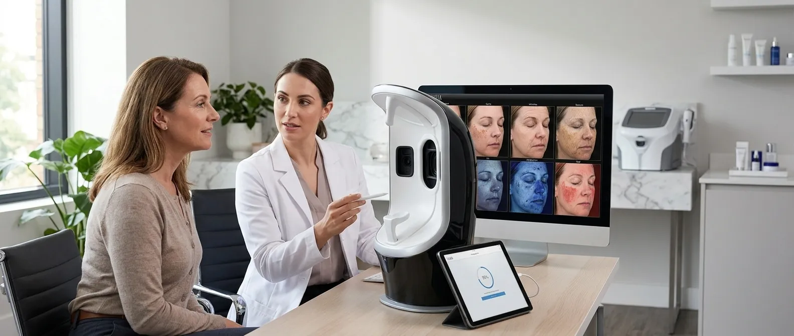 Skin Analysis Before Anti-Ageing Treatments