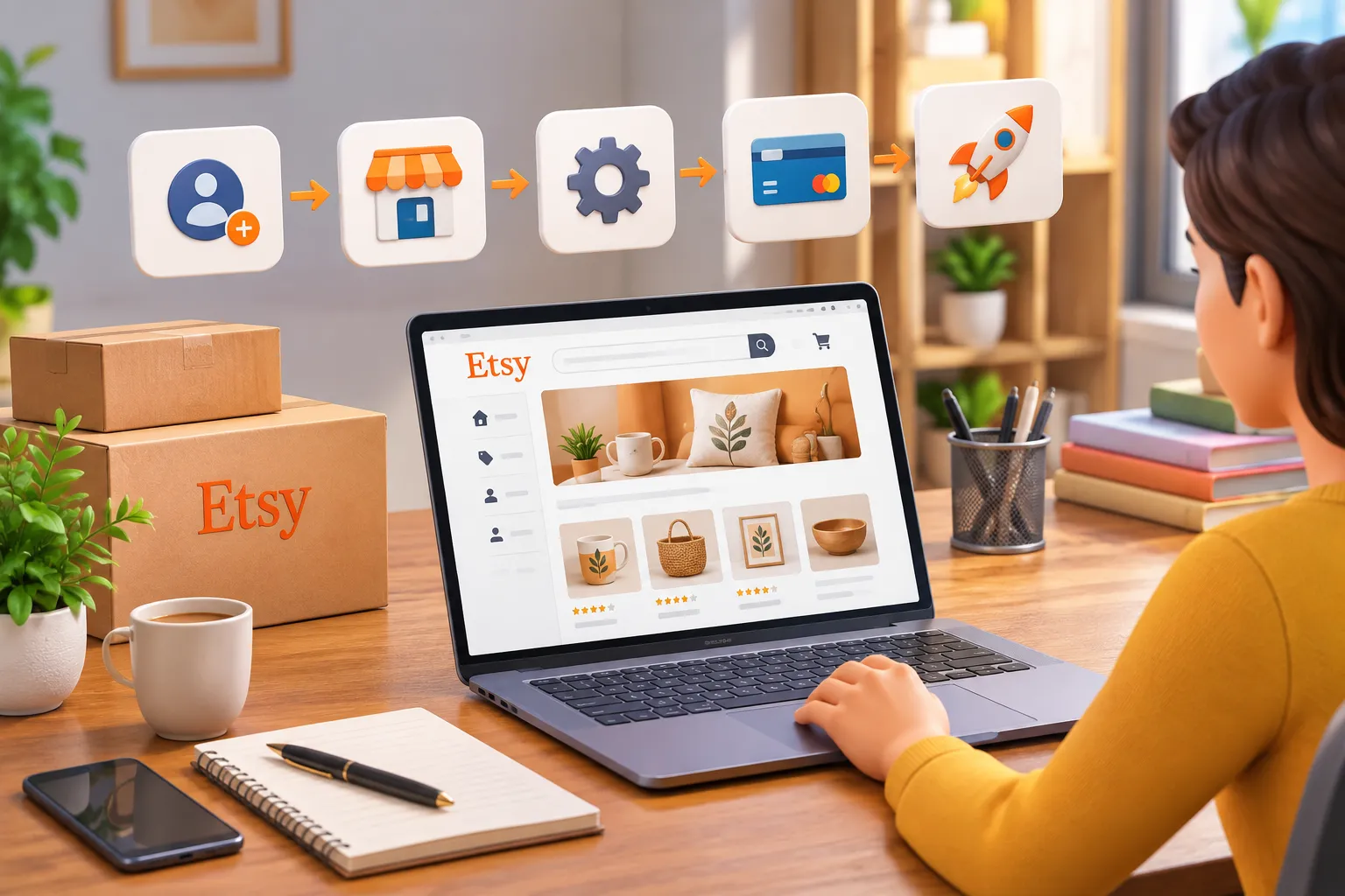 Etsy Seller Account Setup Services: A Step-by-Step Approach to Starting an Etsy Business