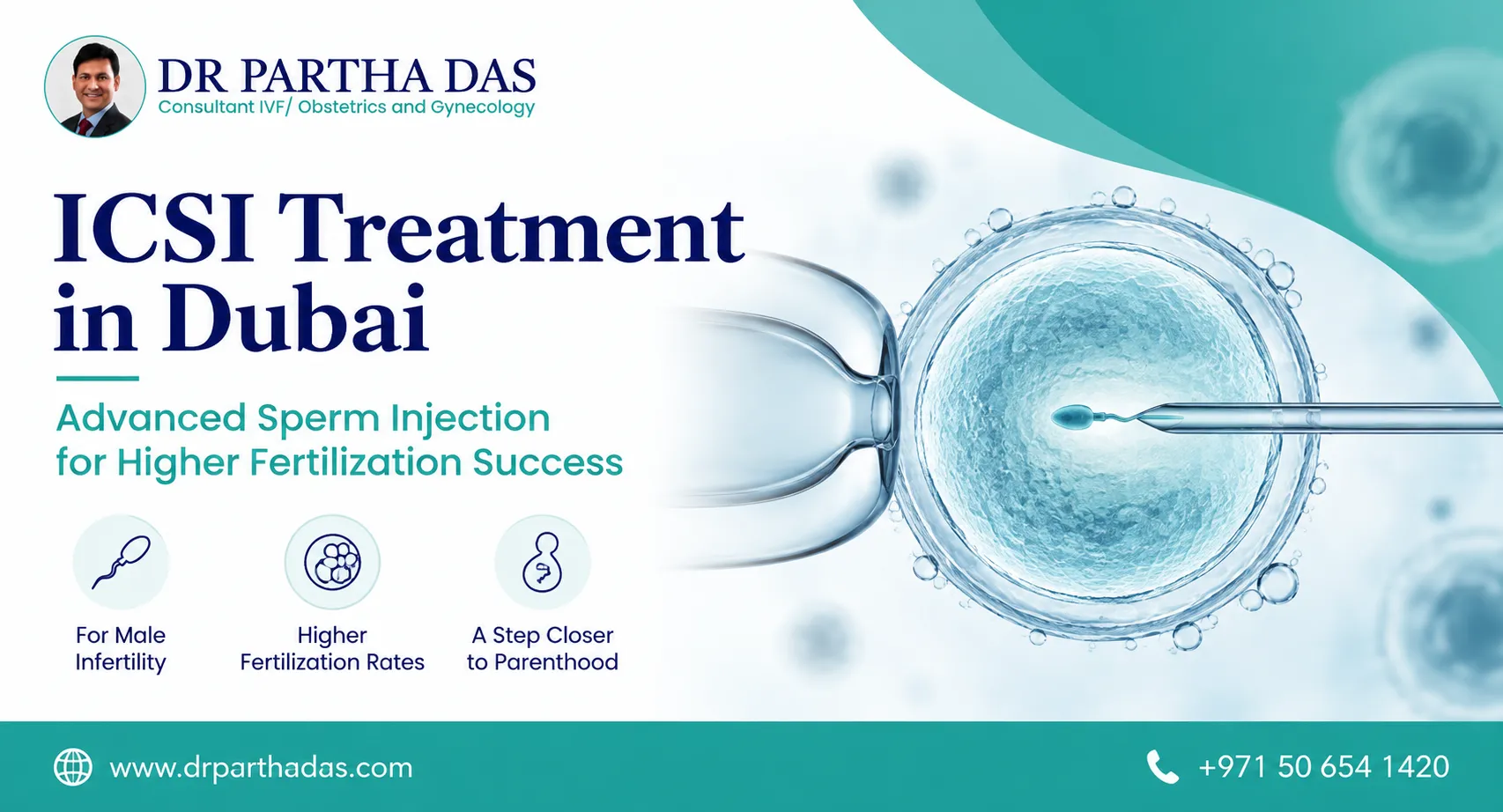 ICSI Treatment in Dubai | Advanced Fertility Care & Support | Dr. Partha Das