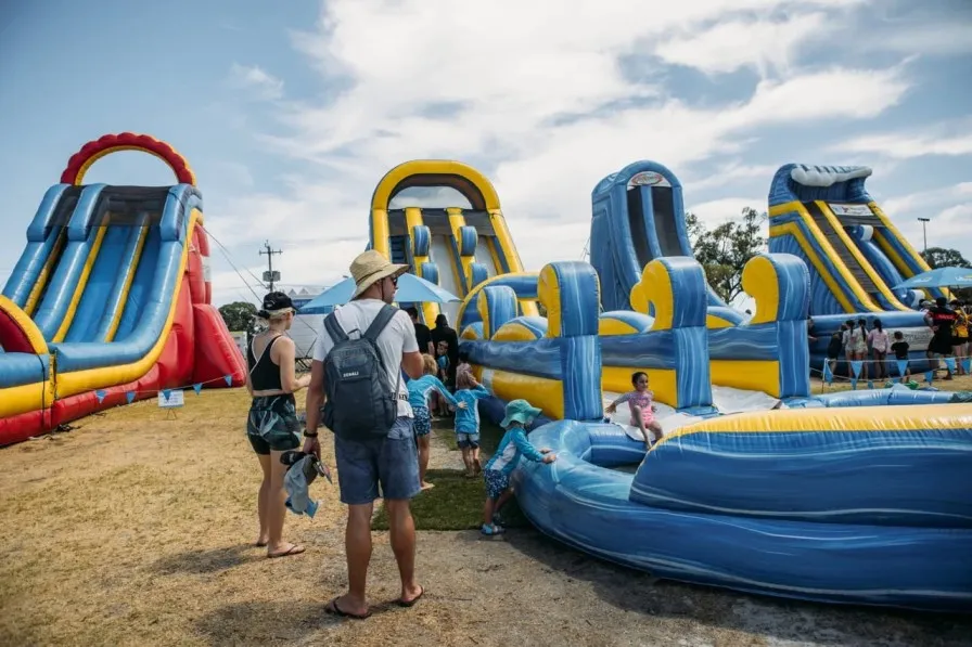 Inflatable Water Slide Hire for Private Summer Parties in Australia