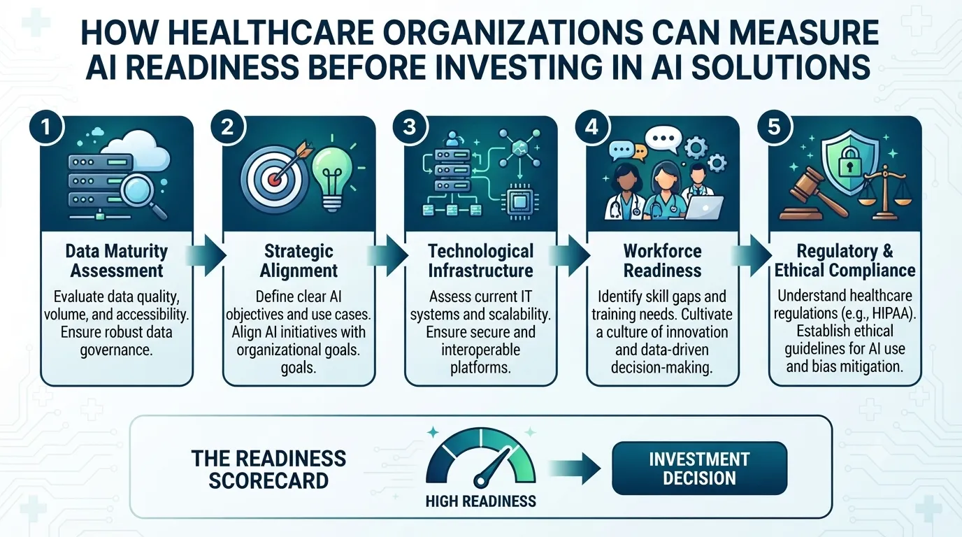 How Healthcare Organizations Can Measure AI Readiness Before Investing in AI Solutions