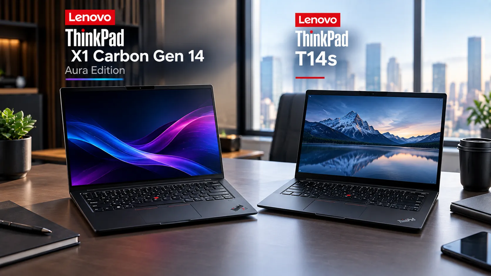 Lenovo ThinkPad X1 Carbon Gen 14 vs ThinkPad T14s: 2026 Comparison