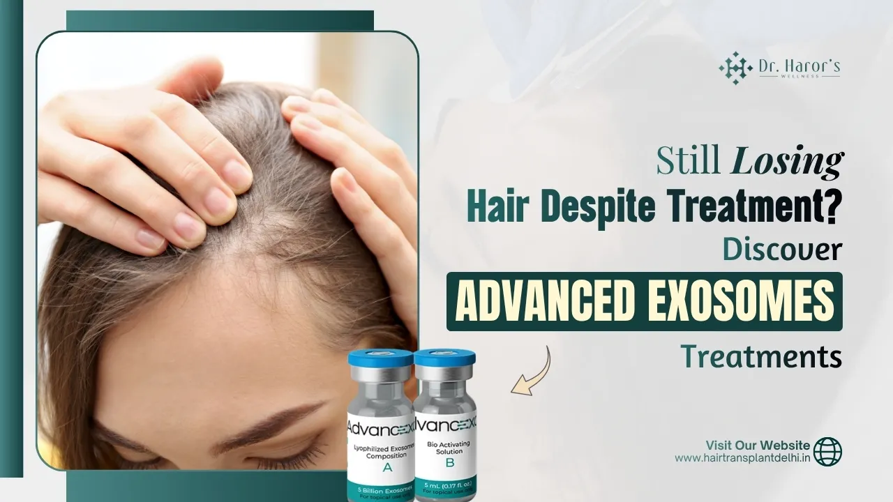 Still Losing Hair Despite Treatment? Discover Advanced exosomes treatments