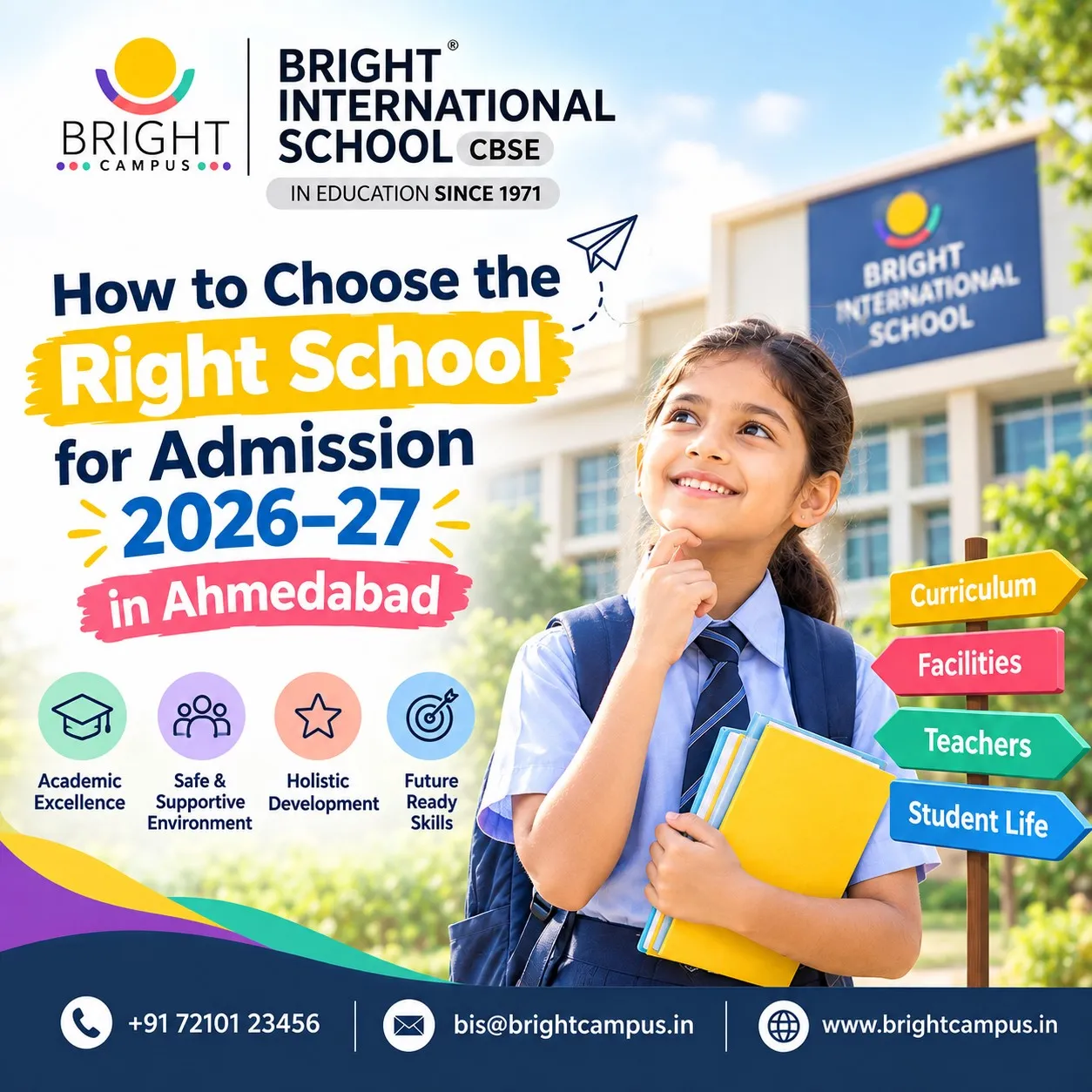 How to Choose the Right School for Admission 2026–27 in Ahmedabad