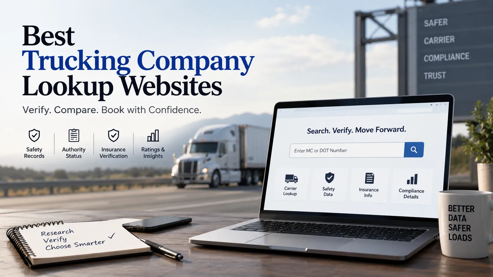 Best Trucking Company Lookup Websites