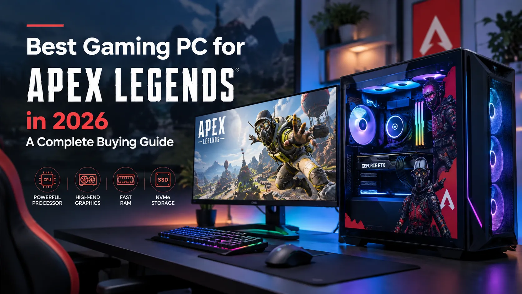 Best Gaming PC for Apex Legends in 2026: A Complete Buying Guide