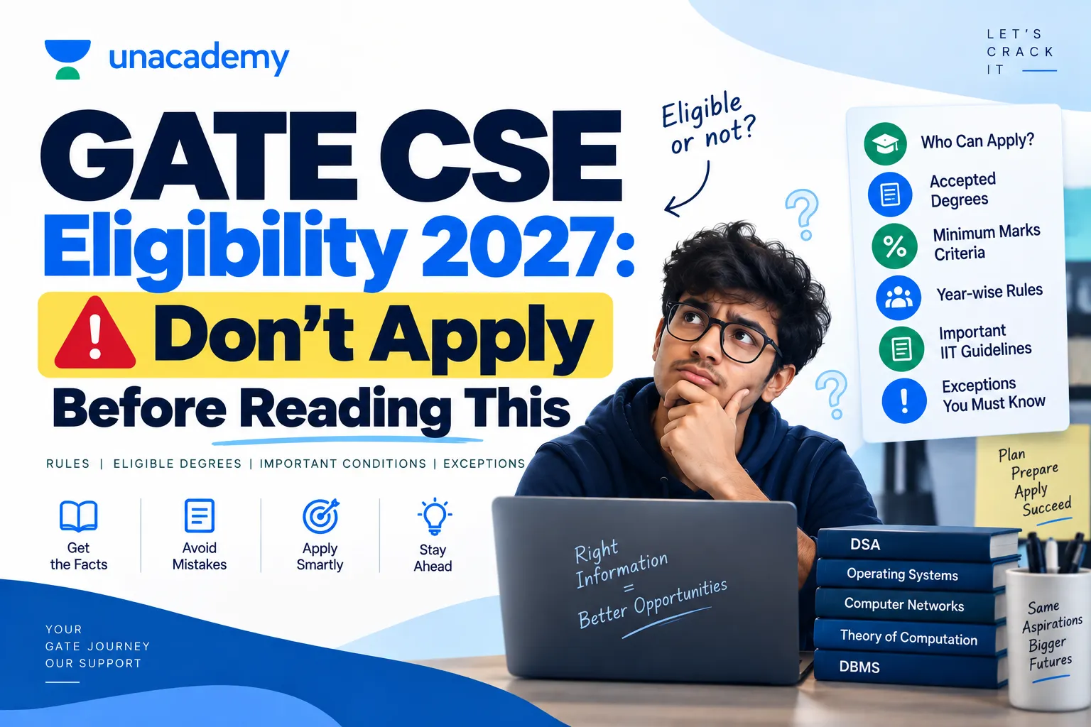 GATE CSE Eligibility 2027: Don't Apply Before Reading This