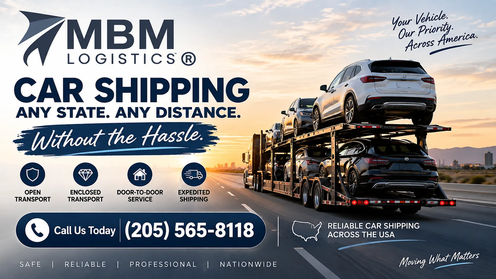 Best Car Shipping Company | Cross-Country Without the Hassle