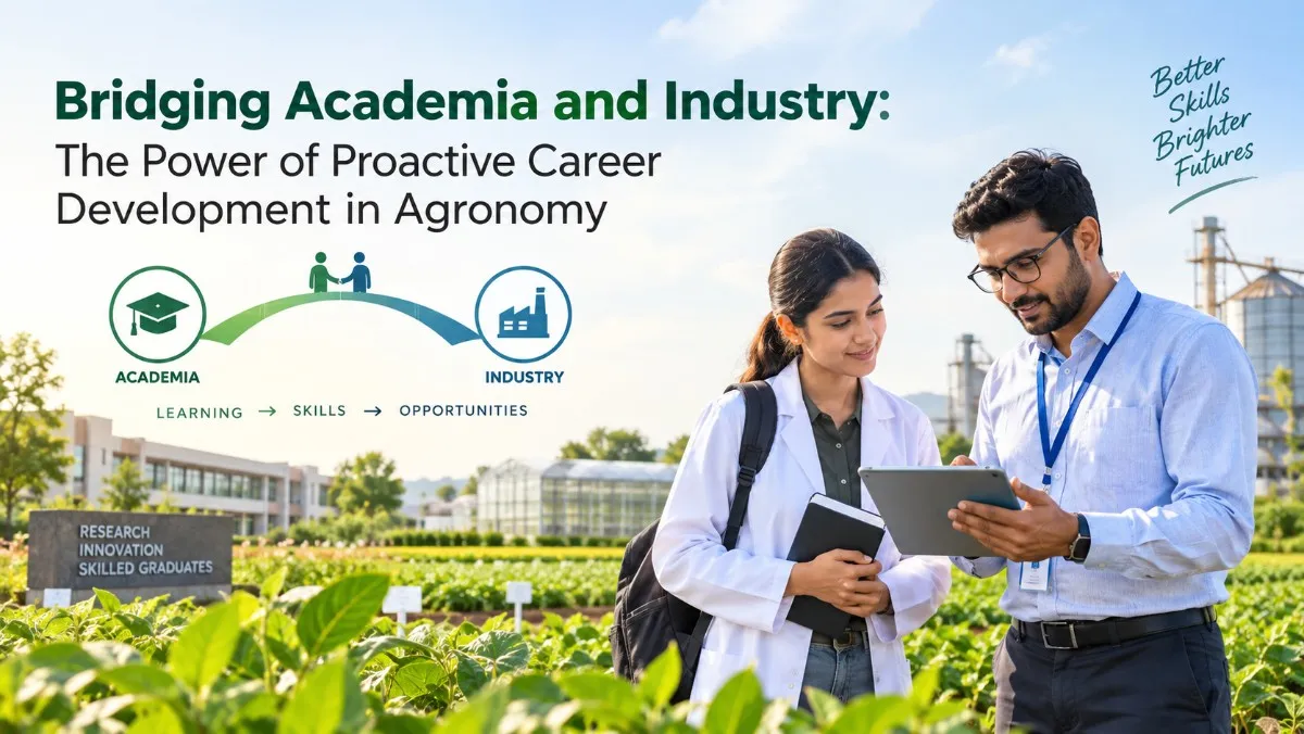 Bridging Academia and Industry: The Power of Proactive Career Development in Agronomy