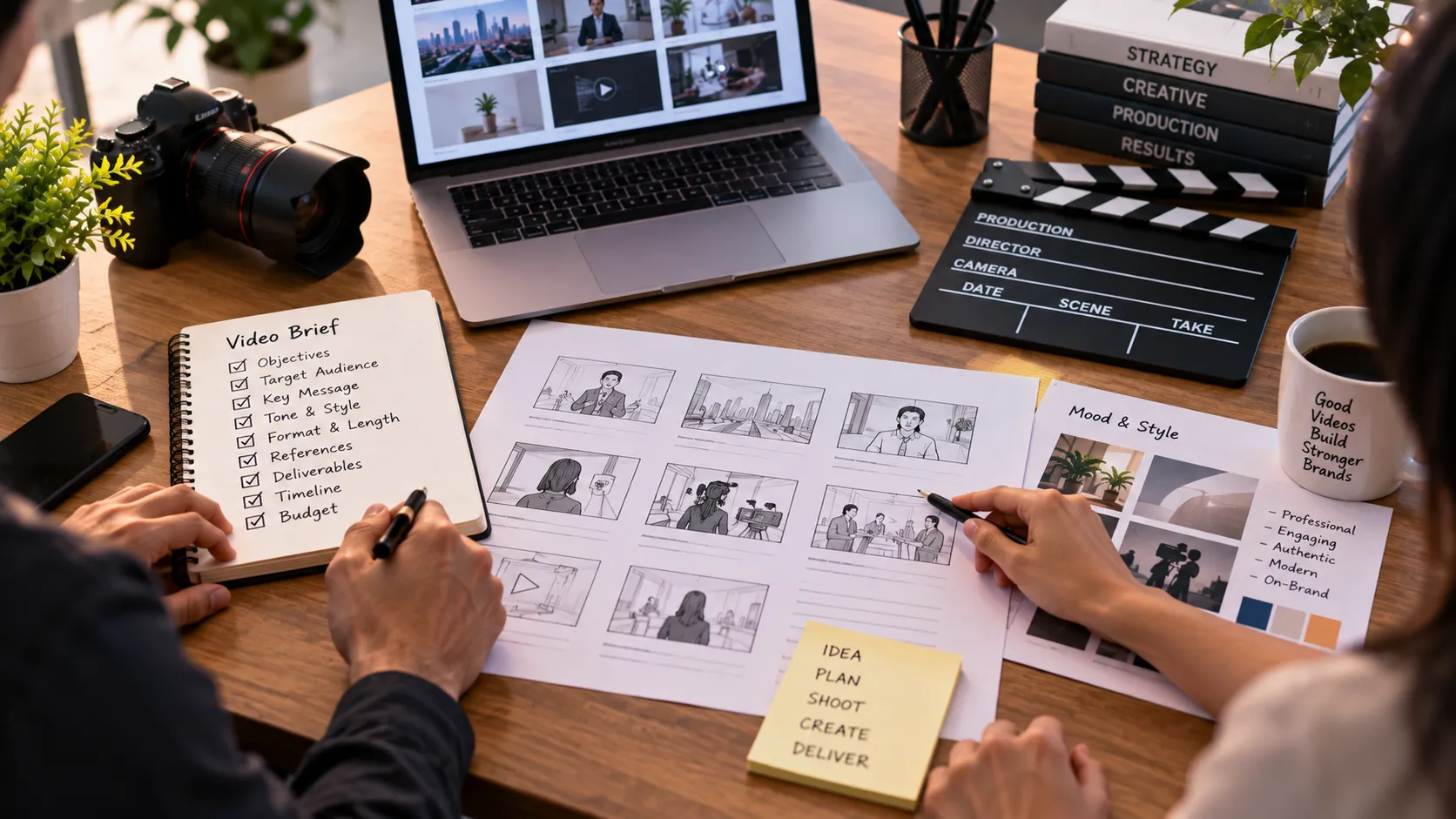 How to Write a Video Brief for a Production Company