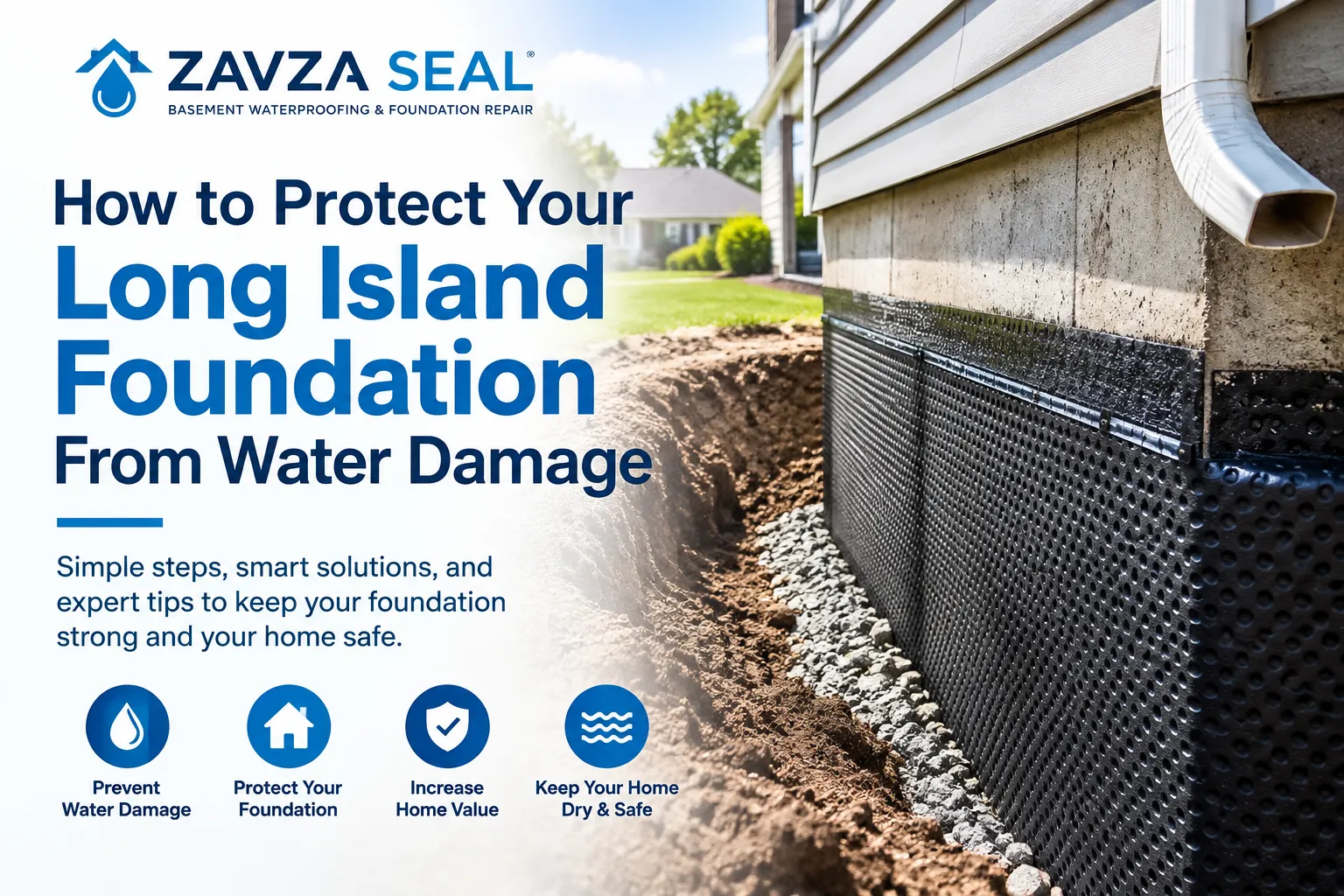 How to Protect Your Long Island Foundation From Water Damage