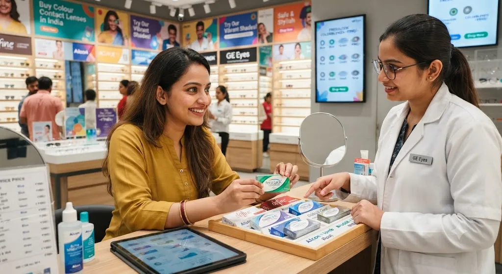 A Complete Guide to Buy Colour Contact Lens in India