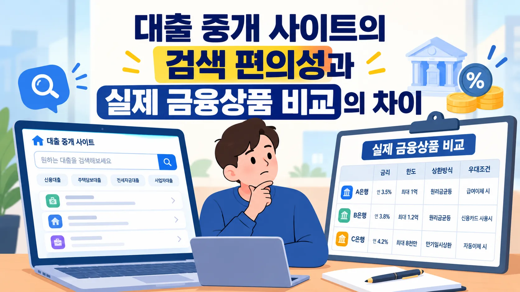대출 중개 사이트에서 금융상품 정보를 교차검증하는 실전 리서치법