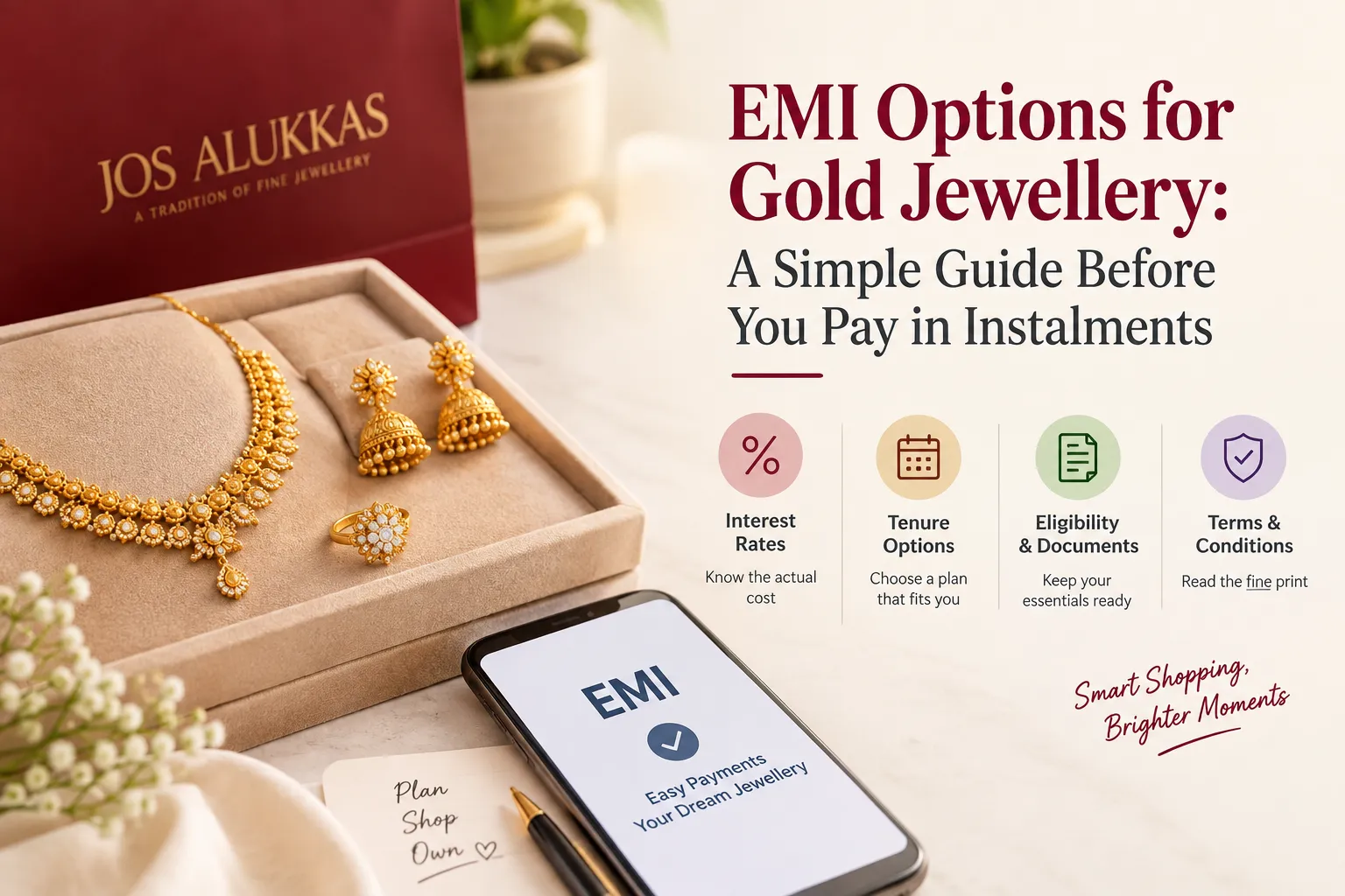EMI Options for Gold Jewellery: A Simple Guide Before You Pay in Instalments