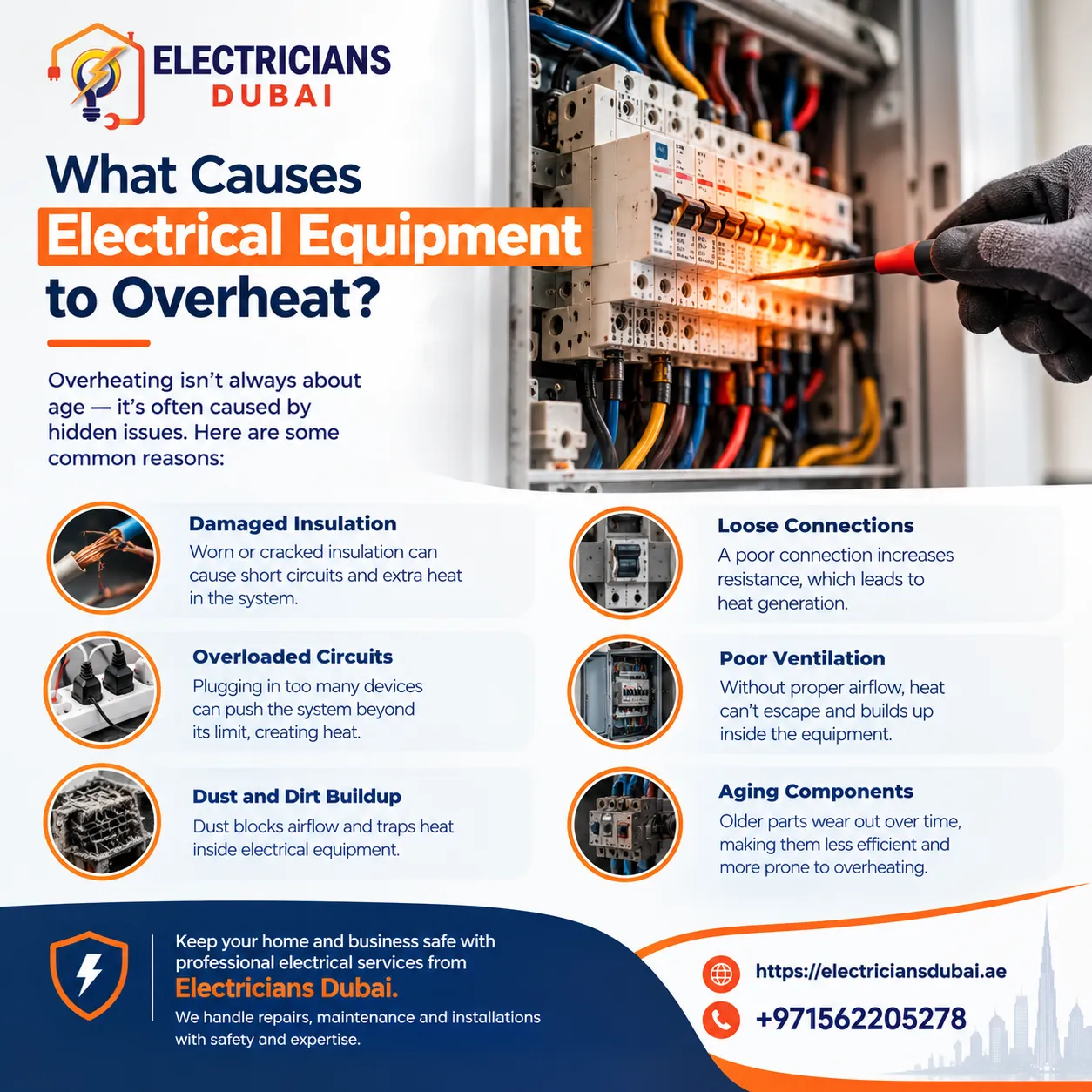 What Causes Electrical Equipment to Overheat?