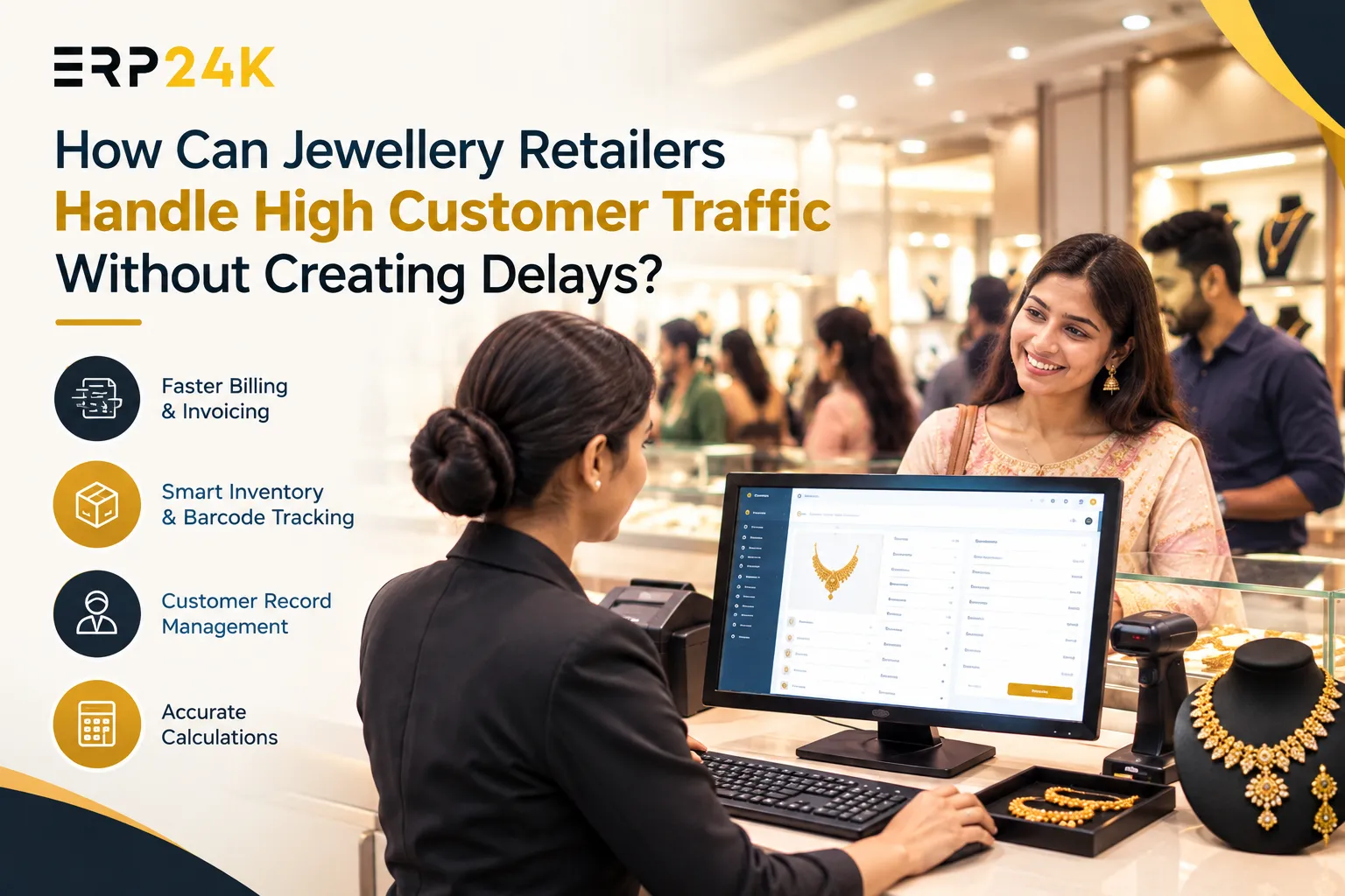 How Can Jewellery Retailers Handle High Customer Traffic Without Creating Delays?