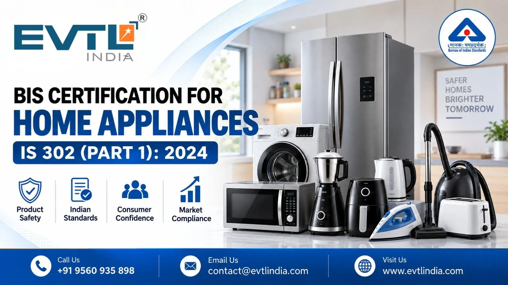 BIS Certification for Home Appliances: Process, Documents & IS 302 Part 1