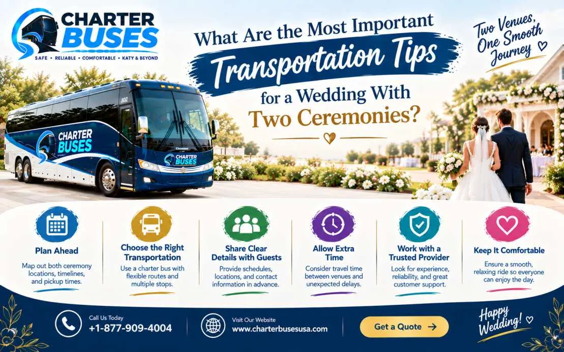 What Are the Most Important Transportation Tips for a Wedding With Two Ceremonies?
