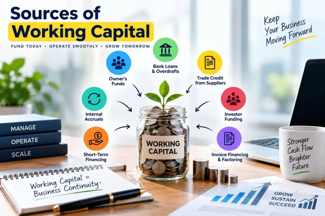 Top Sources of Working Capital for Business Growth