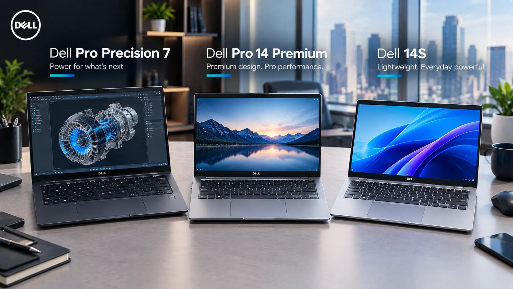 Dell Pro Precision 7 vs Pro 14 Premium vs Dell 14S Guide