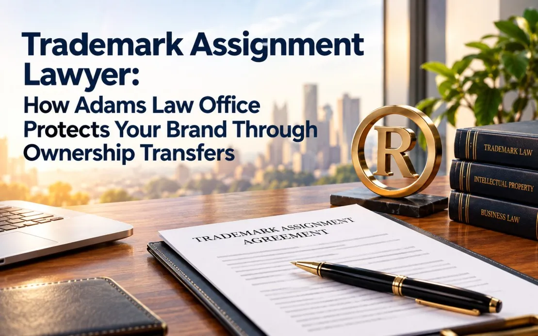 Trademark Assignment Lawyer: How Adams Law Office Protects Your Brand Through Ownership Transfers