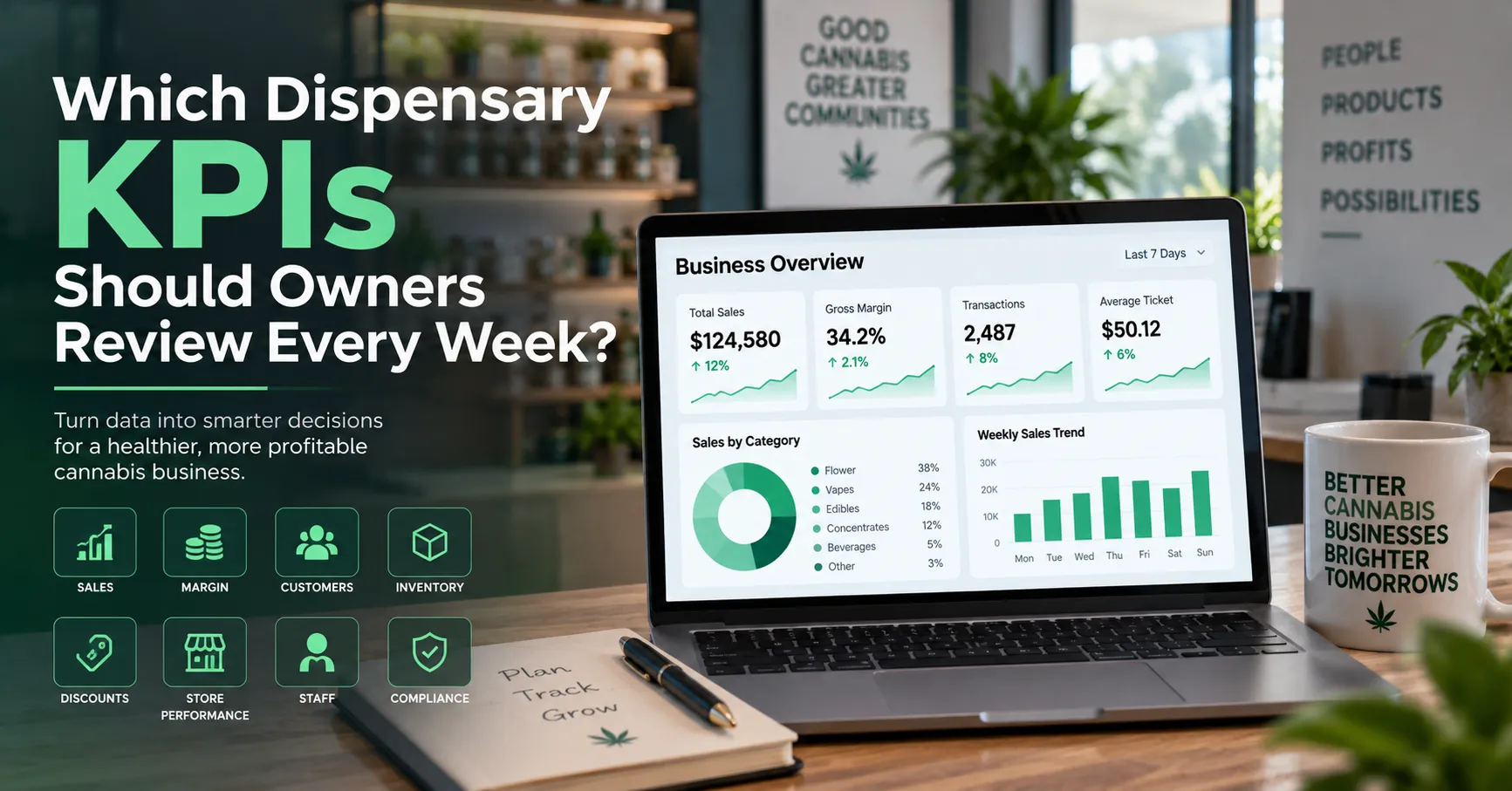 Which Dispensary KPIs Should Owners Review Every Week?