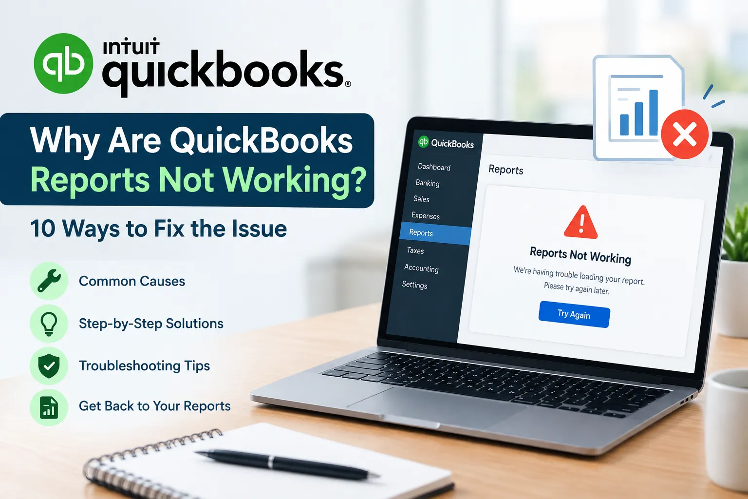 What Causes QuickBooks Reports to Stop Working? Complete Fix Guide