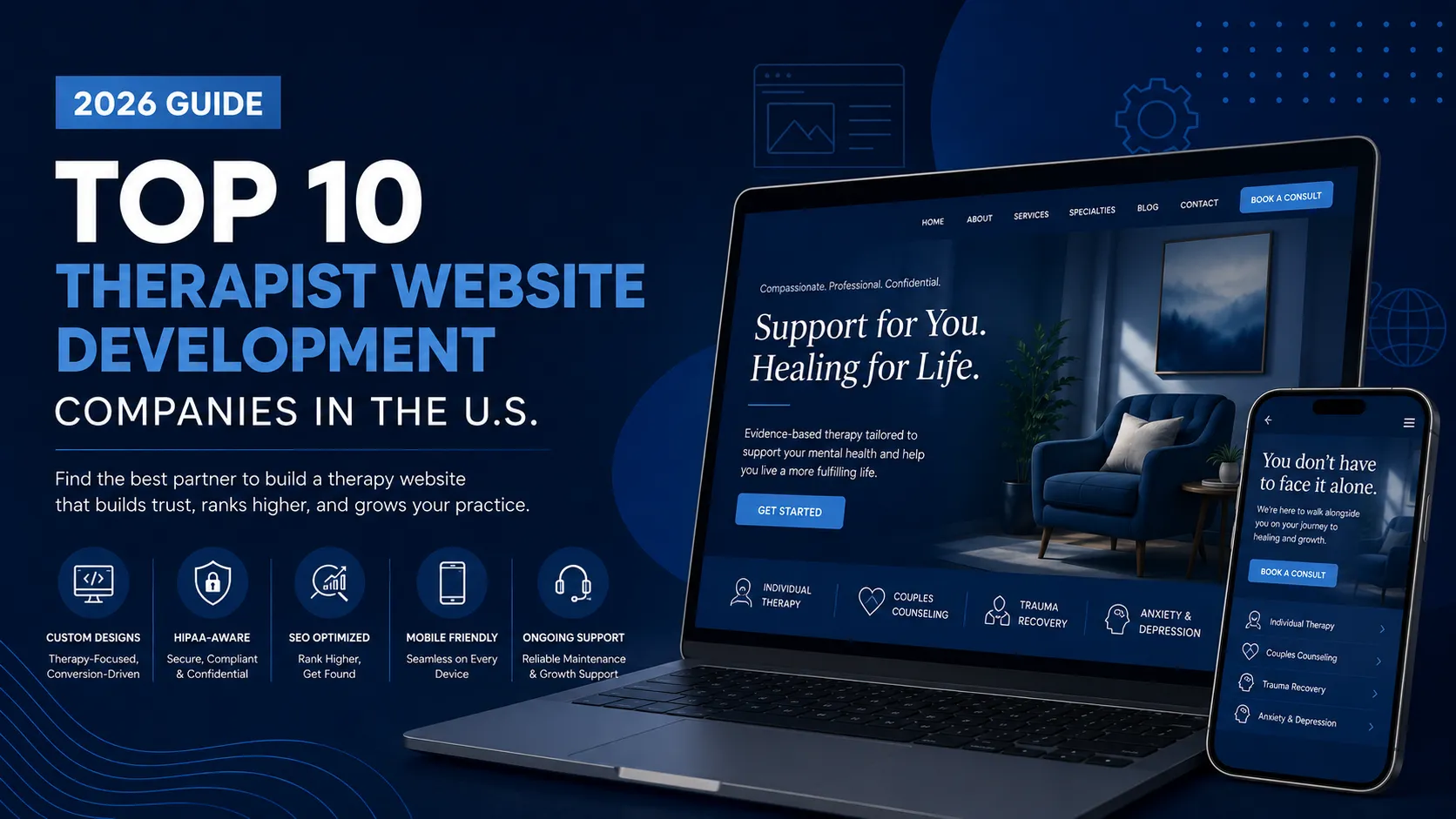 How to Choose the Right Therapist Website Development Company
