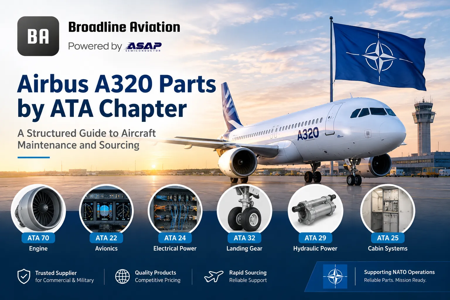 Airbus A320 Parts by ATA Chapter: Simplifying Aircraft Maintenance and Sourcing