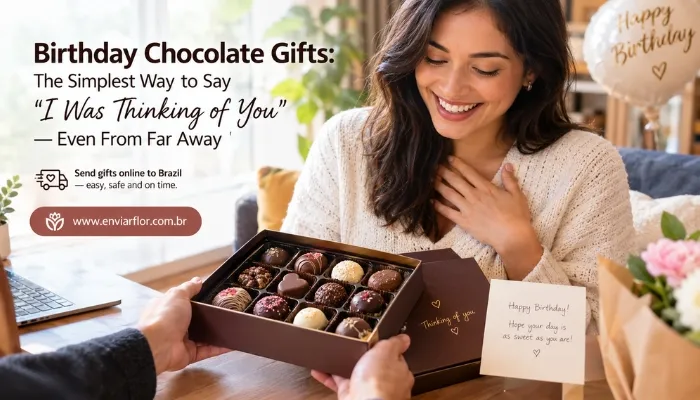 Birthday Chocolate Gifts: The Simplest Way to Say "I Was Thinking of You" — Even From Far Away