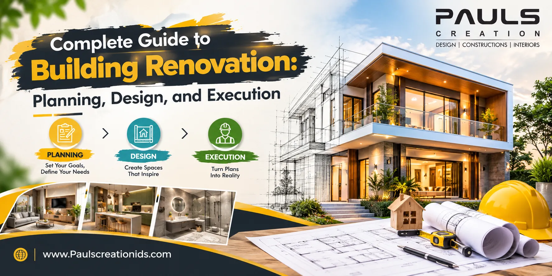 Complete Guide to Building Renovation: Planning, Design, and Execution