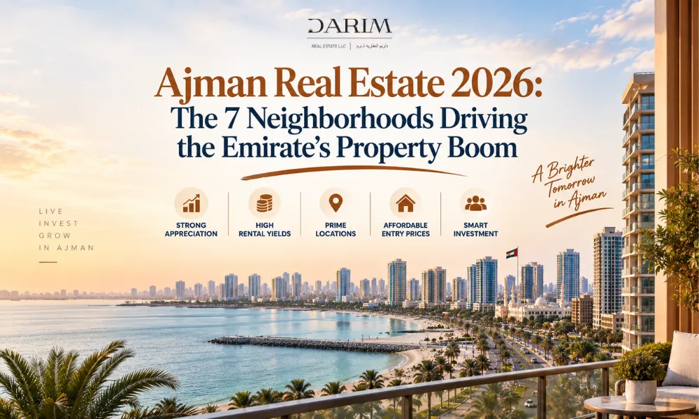 Ajman Real Estate 2026: The 7 Neighborhoods Driving the Emirate's Property Boom