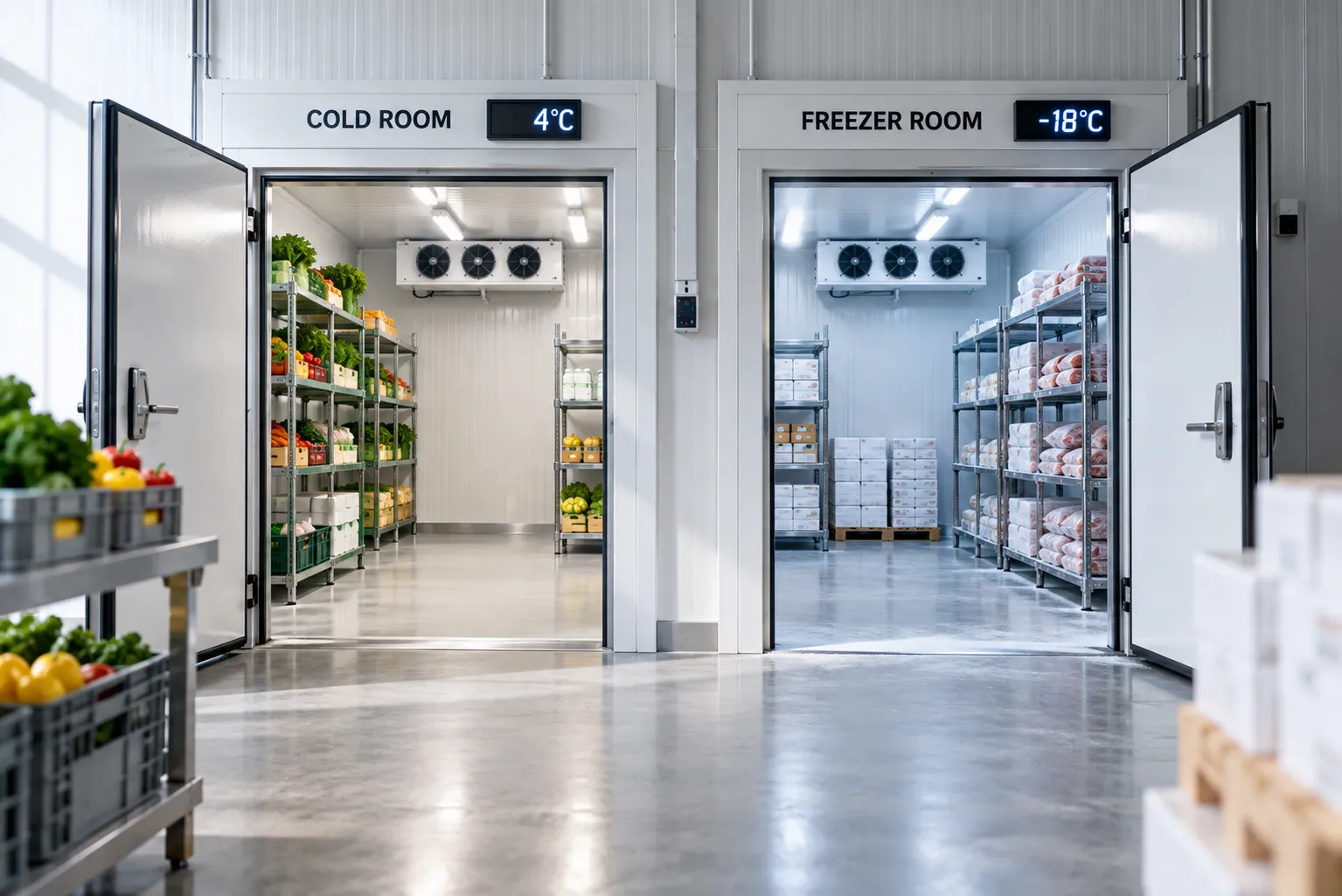 Cold Room vs Freezer Room: What Is the Difference?