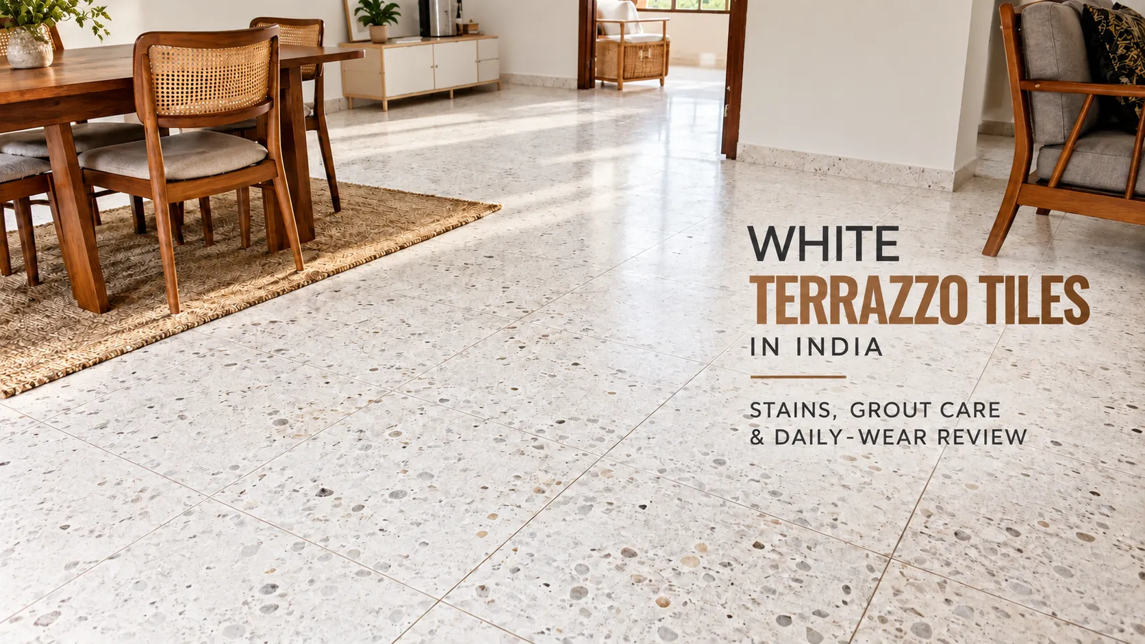 White Terrazzo Tiles: Practical Buying Guide for Indian Homes