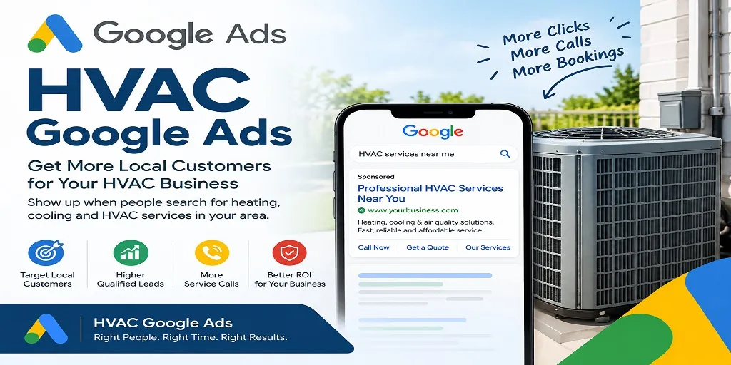 Google Ads for HVAC Contractors: How to Generate High-Quality Leads