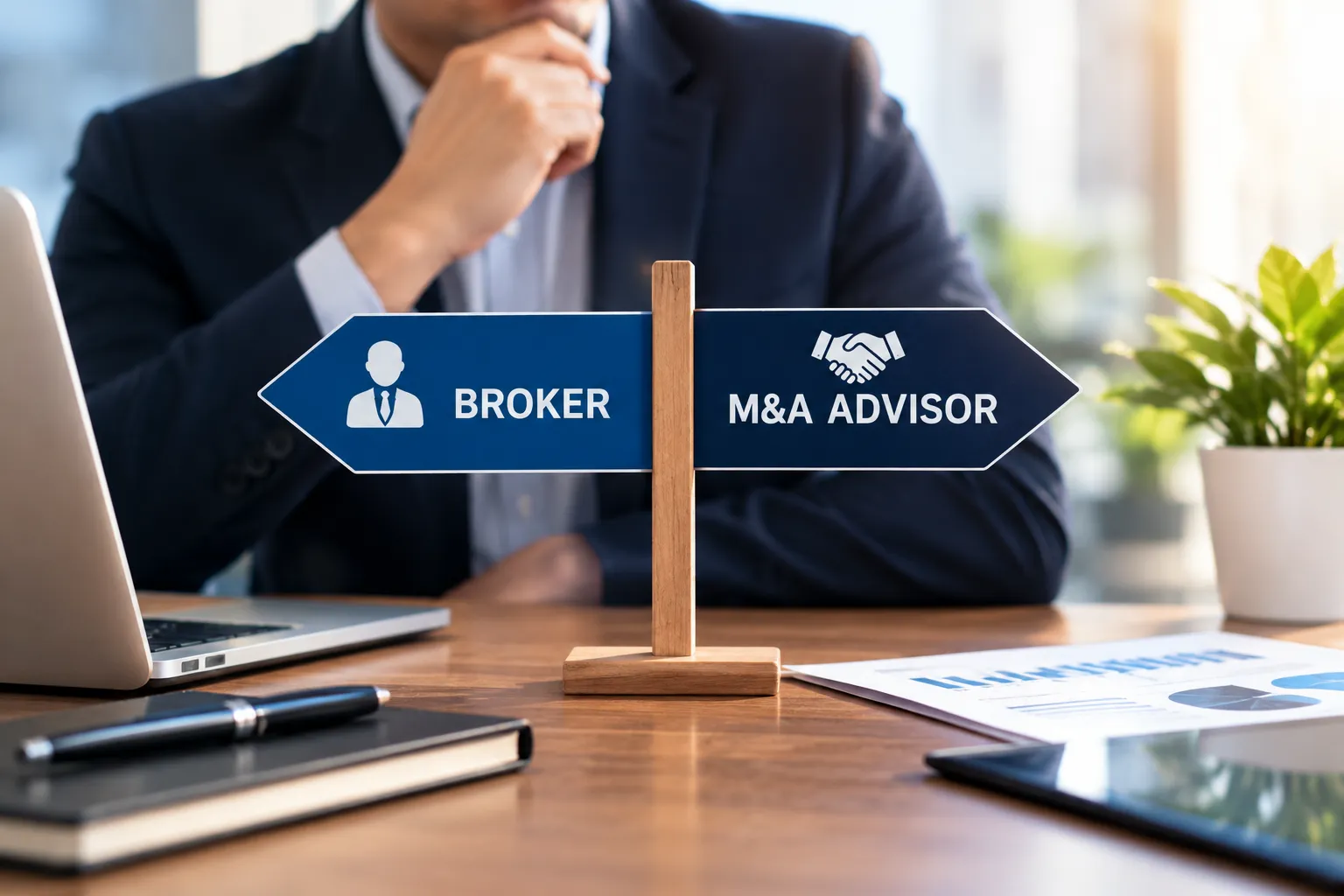 Broker or M&A Advisor ? Understanding Your Options When Selling a Business
