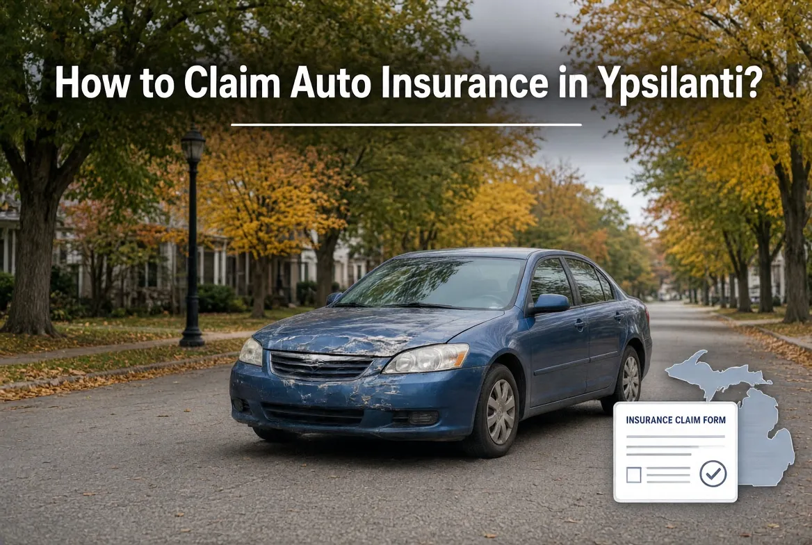 How to Claim Auto Insurance in Ypsilanti?
