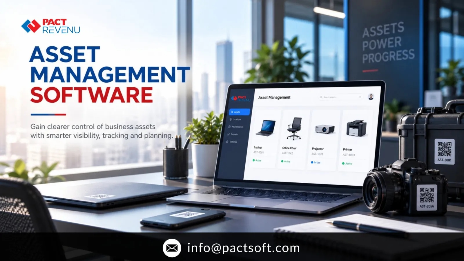 Asset Management Software for Smarter Asset Tracking