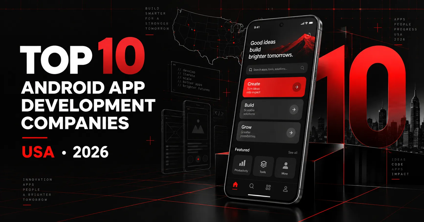 Top 10 Android App Development Companies in the USA for 2026