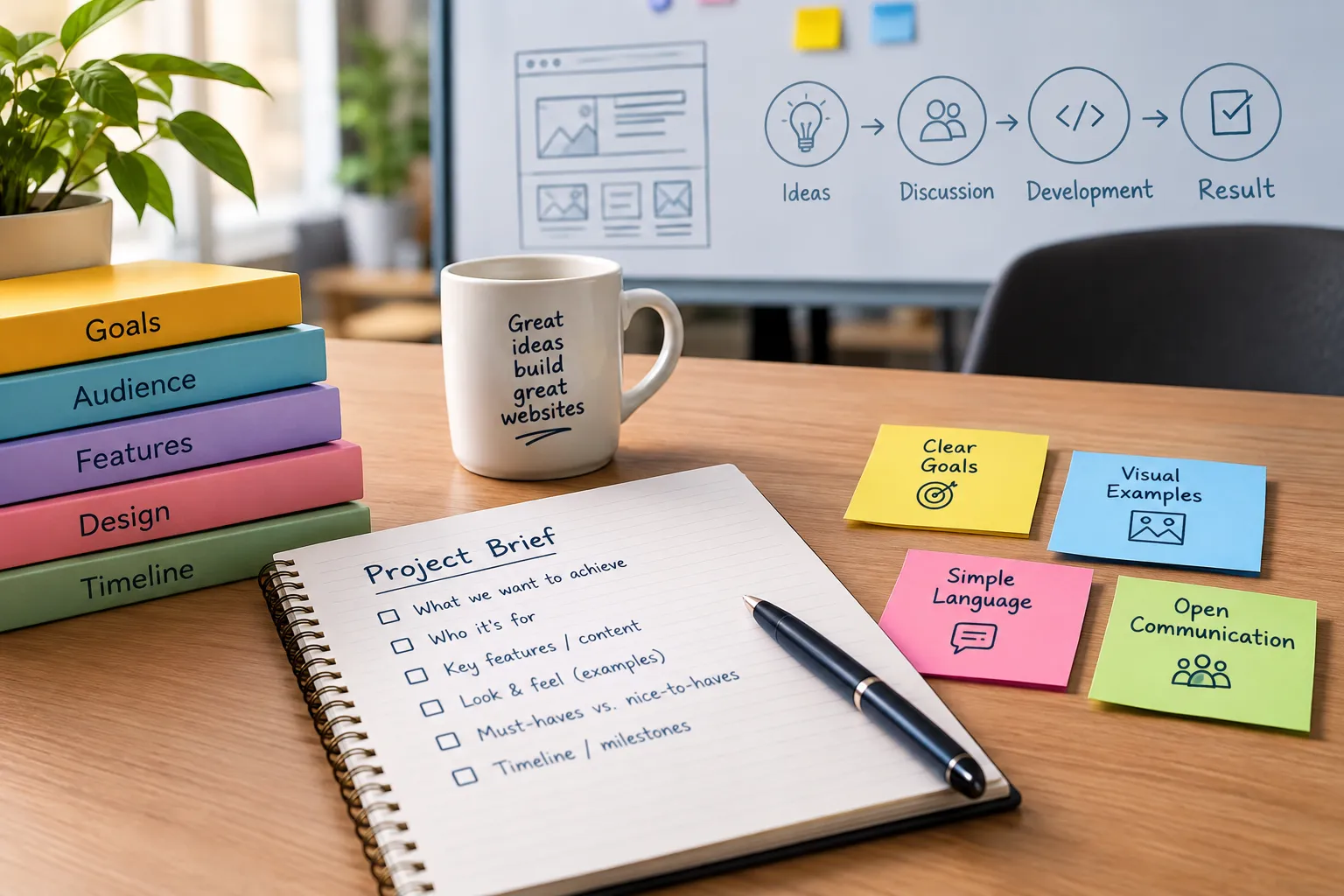 How to Brief a Web Developer Without Writing a Technical Document